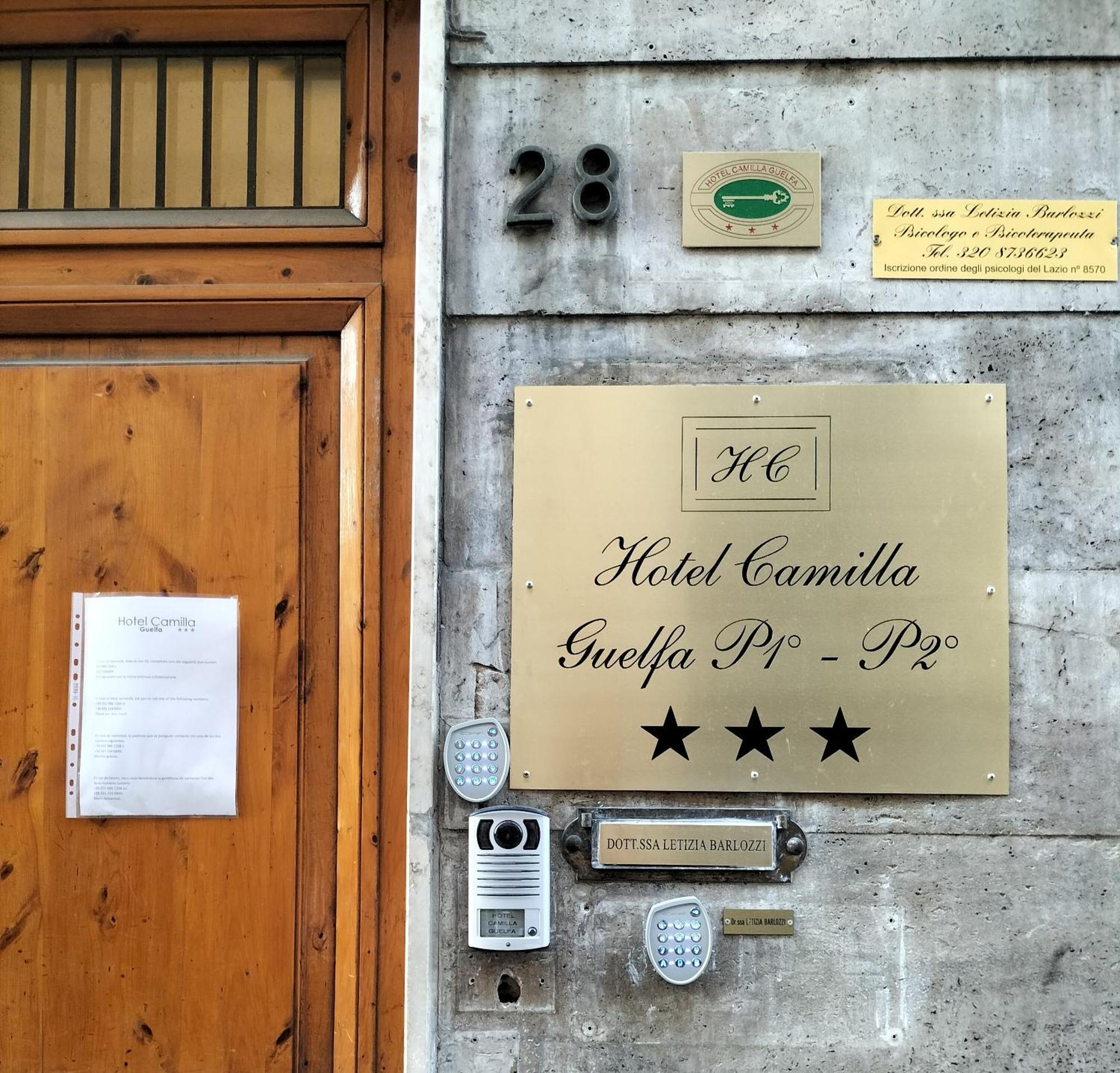 Hotel Camilla Guelfa Firenze Eksteriør billede